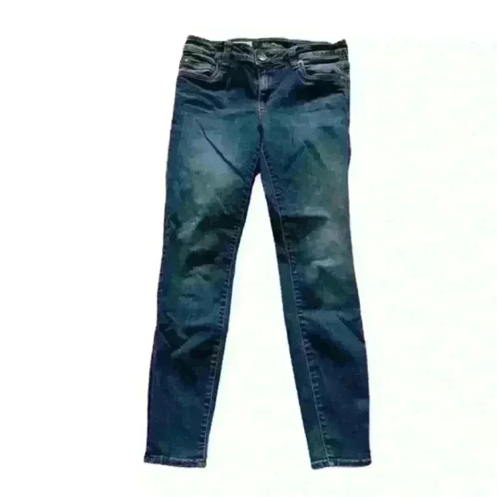 Kut from the Kloth Toothpick Skinny Medium/dark wash denim jeans size 2 short